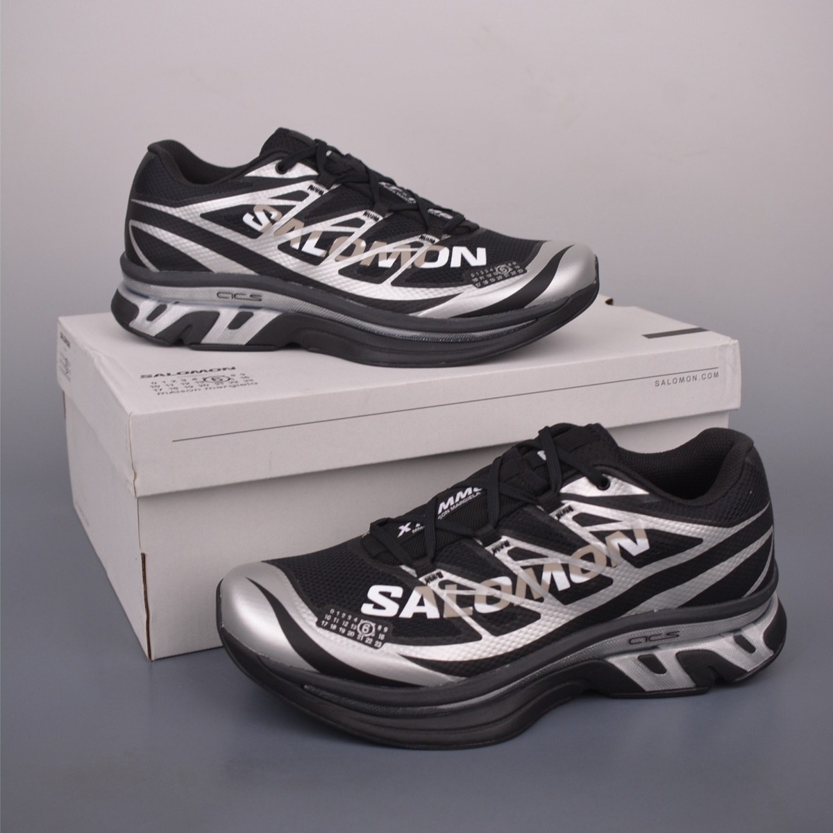 491070-26 Salomon XT-MM-6 Black Silver Phantom | eBay