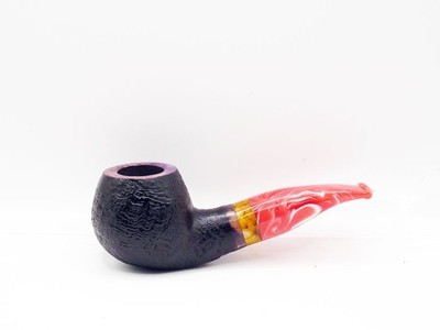 briar pipe Volkan chubby nosewarmer sandblast pfeife handmade reverse calabash