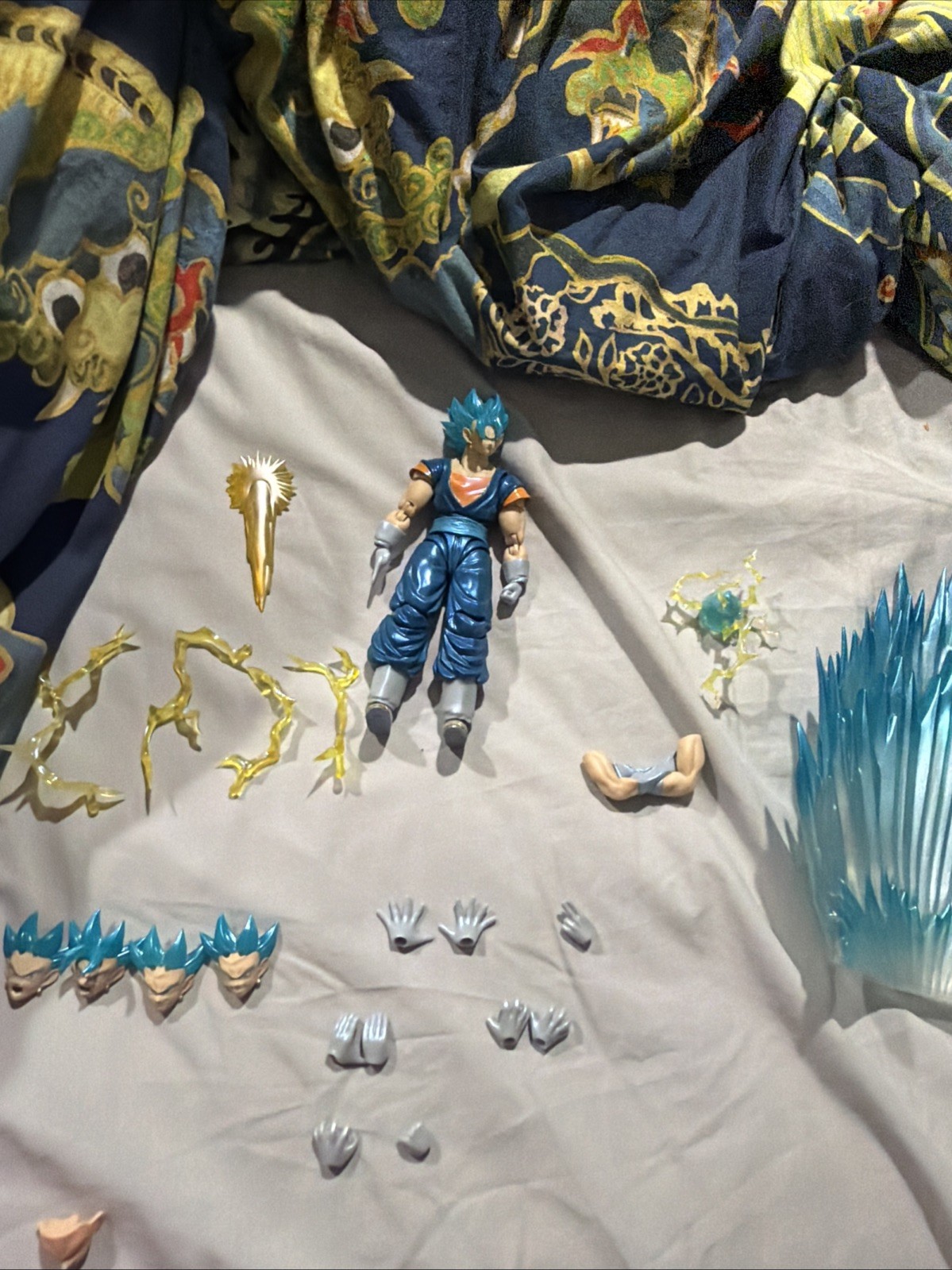 🇺🇸 Demoniacal Fit Vegito SHF Dragon Ball Trump Card Power That Even Gods Fear thumbnail 2