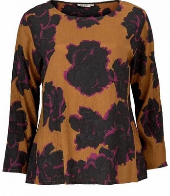 Masai Clothing Bernus Floral Print Top Size S Worn Once - Mint