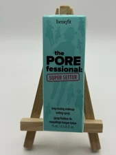 Benefit POREfessional Super Setter Makeup Setting Spray TRAVEL 0.5oz/15ml NIB