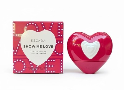 Escada Show Me Love Eau De Parfum 3.3oz100ml Limited Edition Heart Bottle SEALED