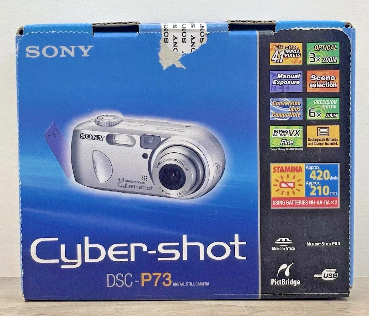 Sony Cyber-shot DSCP73 Digital Cameras for Sale - Shop New & Used