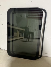 Lippert Frameless Double Pane RV Window, Travel Trailer,  W/Trim Ring 36 X 24