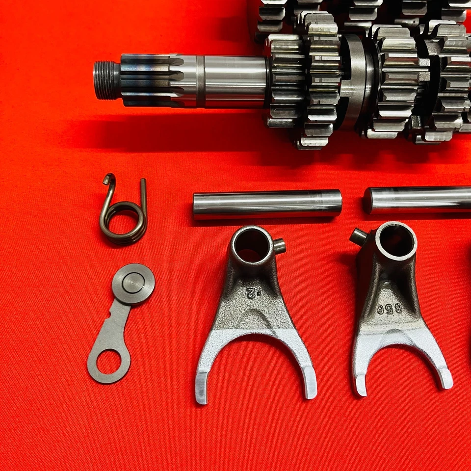 Caixa de engrenagens completa transmissão KX250F ORIGINAL DO FABRICANTE KAWASAKI KX 250 F (2017-2020) - Imagem 3 de 4