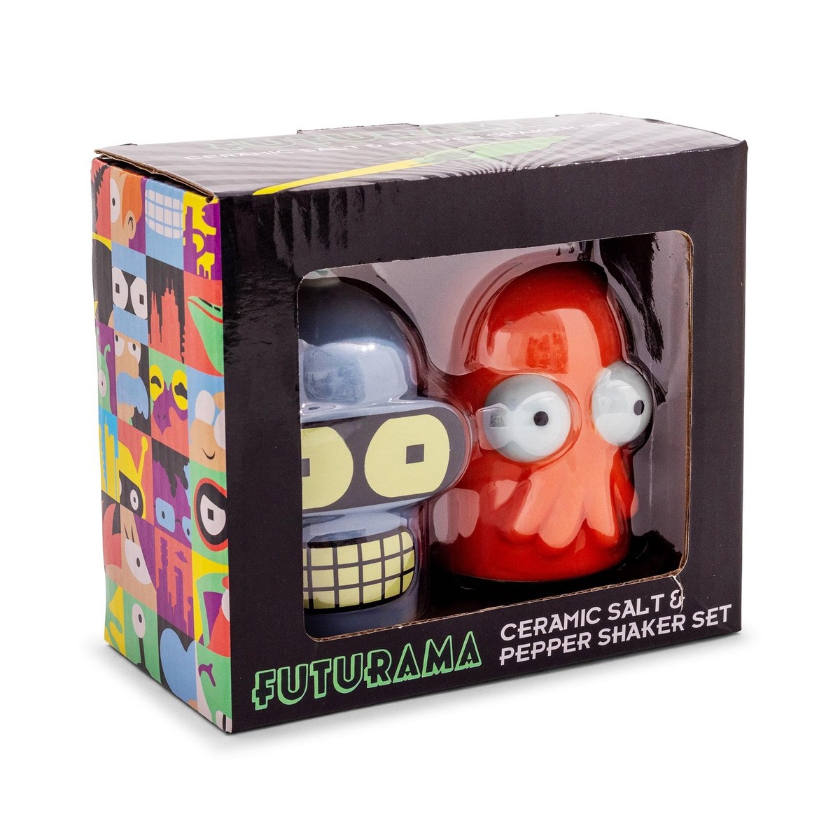 Futurama Bender and Zoidberg Ceramic Salt and Pepper Shaker Set | eBay