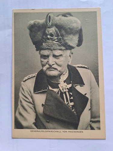 postcard  german WW2  luftwaffe generalfiedlmarchall  von mackensen  rare