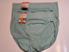 NWT 2 Pairs Warners No Pinching No Problems Seamless Hi-Cut Panties RT5501P XL 8