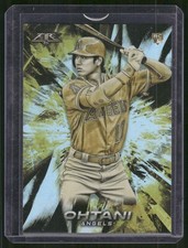 2018 Topps Fire Shohei Ohtani Rookie #150 Gold Minted CS59