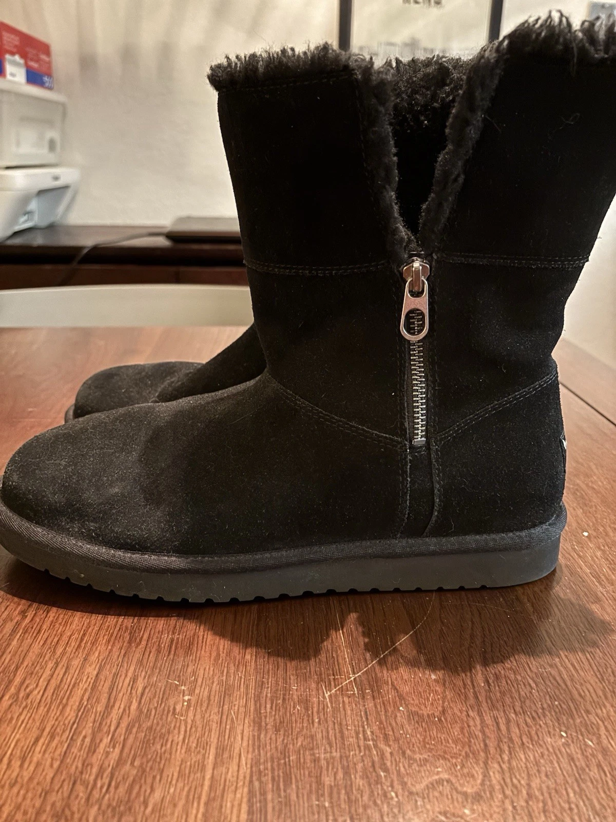 Stivali Koolaburra By UGG donna taglia 11 metà polpaccio neri