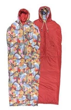 NEW Poler Napsack Reversible Sleeping Bag Suit M Camp Vibes *no Stuff Sack Bag