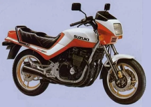 Suzuki GSX550 1984-1986 manual de servicio Foto 4 de 4