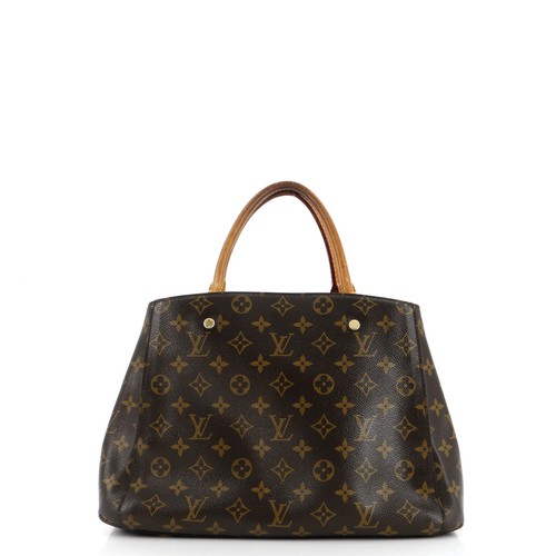 Louis Vuitton Montaigne Handbag Monogram Canvas MM - Picture 3 of 9