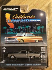 Greenlight Lowriders Series 5 1972 Chevrolet Monte Carlo – Silver and Black 1/64