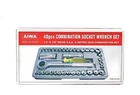 40 Pcs Socket Wrench Set Combination Ratchet Tool Kit AIWA