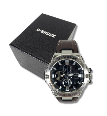 CASIO G-SHOCK GST-B100D-1AJF G-STEEL Bluetooth Solar Men's Watch w/Box Japan