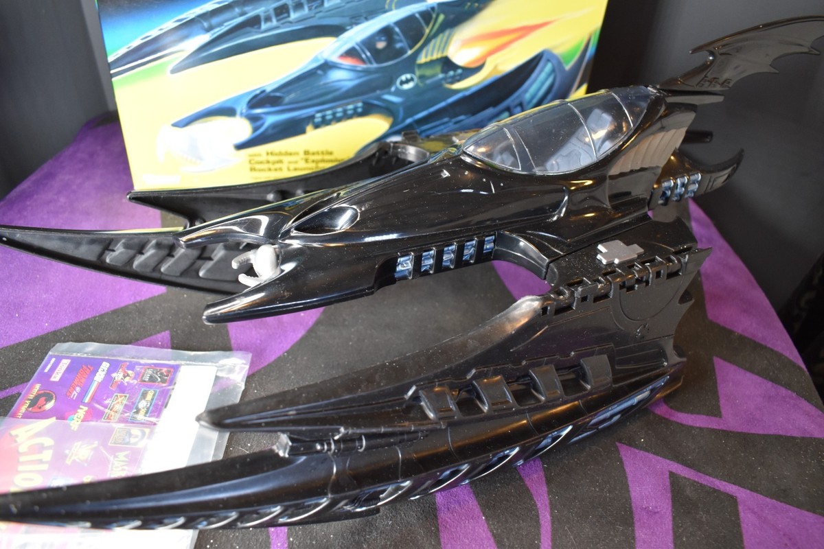 BATMAN FOREVER BATWING 1995 Kenner Complete with Box Read