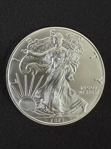 2021 Walking Liberty Eagle Silver Dollar 1 ounce oz coins .999 % fine