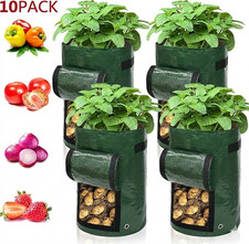 10Pack-10 Gallon Potato Grow  Bags Perfect for planting all kinds of Vegetable