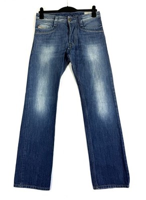 Diesel Timmen Jeans Regular Straight Herren W30 L32 Blau Denim Hose 008X7