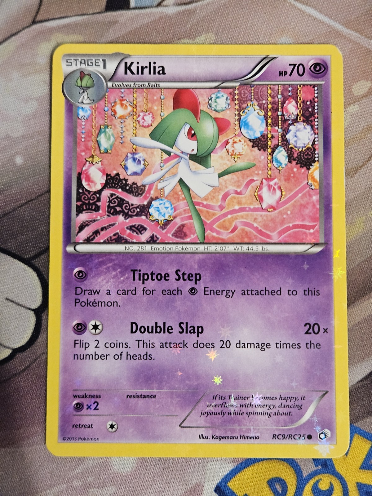 Kirlia - RC9/RC25 - Pokemon Legendary Treasures Radiant Collection Card MP