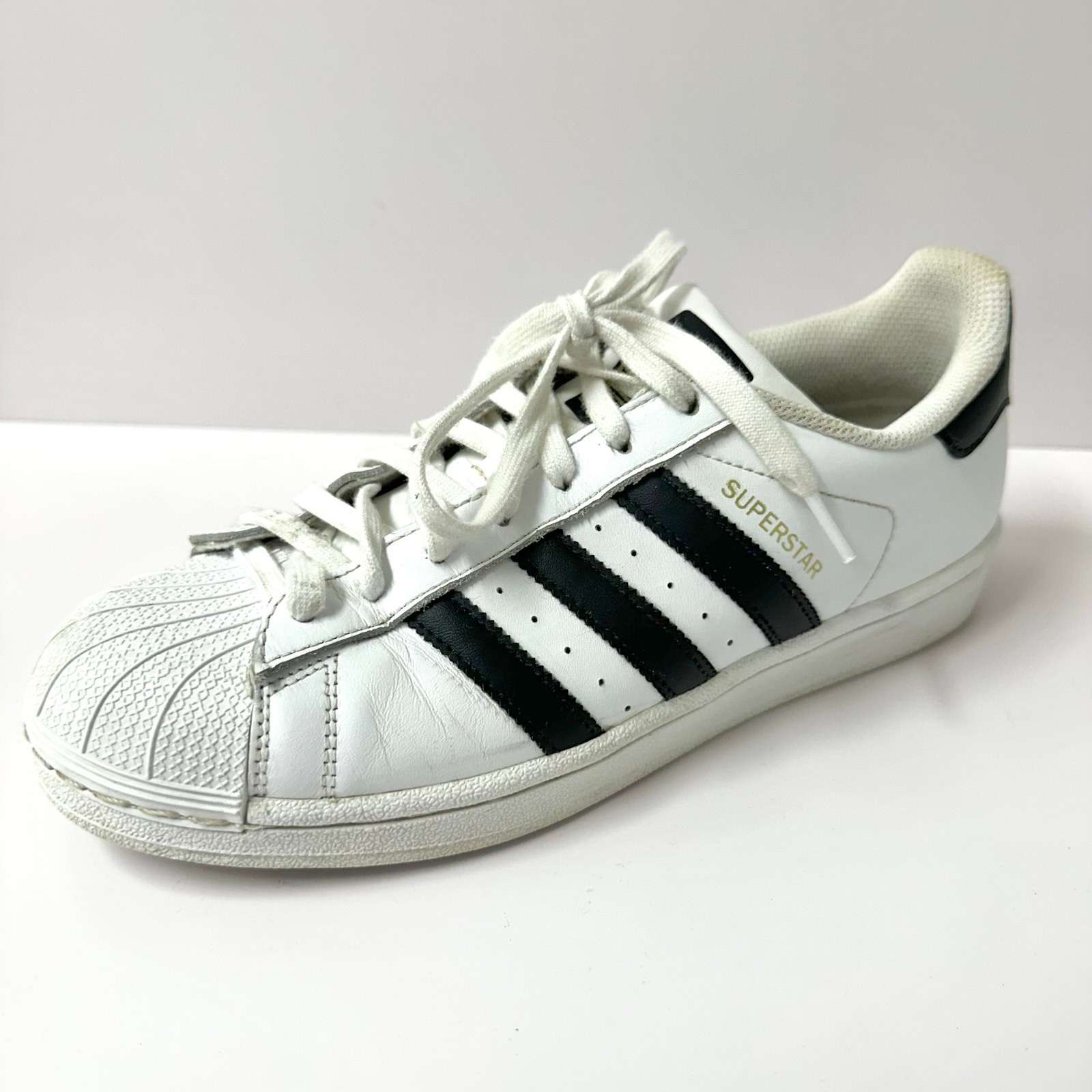Adidas Superstar shell toe sneaker Cloud White / … - image 1