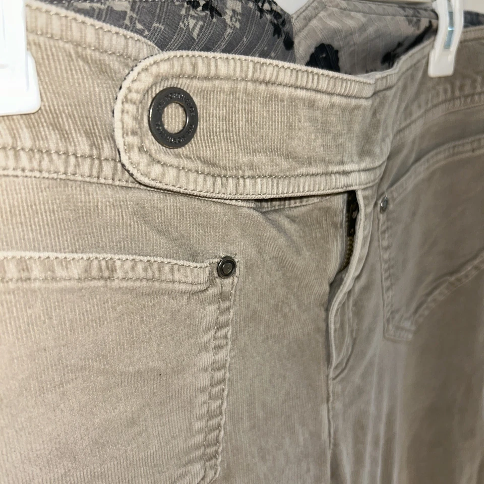 Pantalones Cortos Granola The North Face Para Mujer 10 S Pana Corte Bota Gris Nuevo sin Etiquetas   Foto 4 de 4