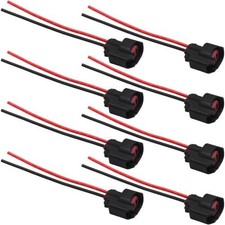 8 Pack Fuel Injector Kits Pigtail Connector Replacement for Ford F Series 150 19