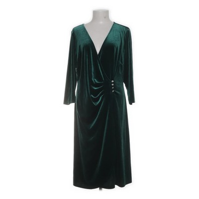 Ellos, Abendkleid, Größe: 46/48, Grün, Elasthan/Polyester, Einfarbig, Samt #nhT