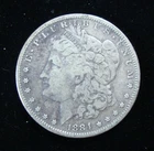 1884 P Morgan Silver Dollar  ab803