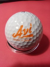 AVI CASINO LAUGHLIN, NEVADA LOGO GOLF BALL GREAT FOR ANY VINTAGE COLLECTION 1.
