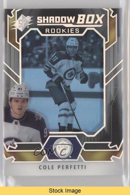 2021-22 SPx Shadow Box Cole Perfetti #SB-23 Rookie RC READ 0iz