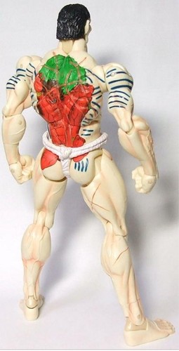 Planet Toys Grappler Baki Action Figure Kaoru Hanayama New Unopened 2002 Japan - Picture 7 of 12