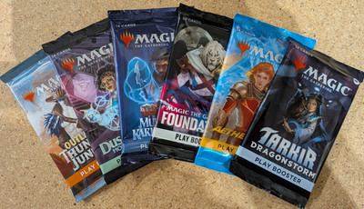 Magic the Gathering (MtG) Play Booster Packs Variety Lot of 6 - NEW