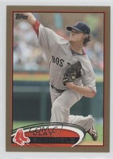 2012 Topps Gold 1583/2012 Clay Buchholz #247 0l2