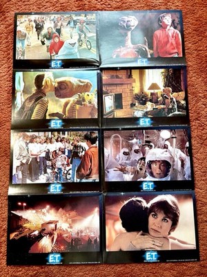 E. T. Aushangfotos 8 Stck. EA, Drew Barrymore, Steven Spielberg