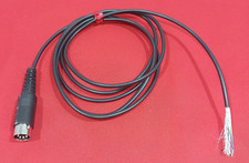 5 Pin DIN Plug Male to bare end flying lead/cable 2m length wires,pig tail,DIY