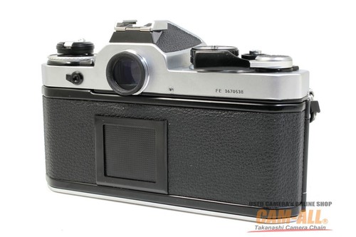 Nikon FE Silver 35mm SLR Film Camera Body - Picture 3 of 16
