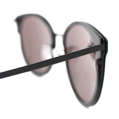 Saint Laurent Black Slim Lightweight Cat-Eye Sunglasses NEW  display picture 2