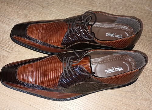 Stacy Adams Wingtip Leather Dress Shoes Men's Size 13M - Picture 4 of 6