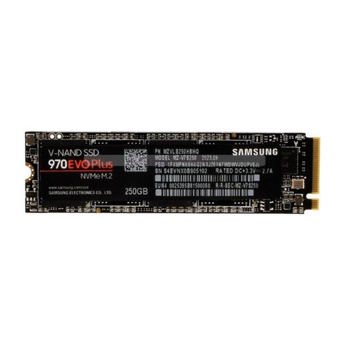 Samsung internal SSD 970 EVO Plus 250GB 500GB 1TB 2TB M.2 NVMe For Laptop lot - Picture 2 of 16