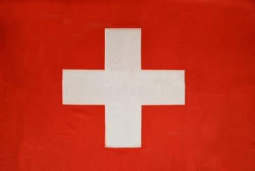 Switzerland Flag Fleece Blanket NEW 5 ft x 4.2 ft. Swiss Travel Throw Cover Army - Picture 2 of 3