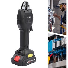 Electric Crimping Plier Battery-Power Terminal Crimper 0.5-50mm²/10mm²/6mm²