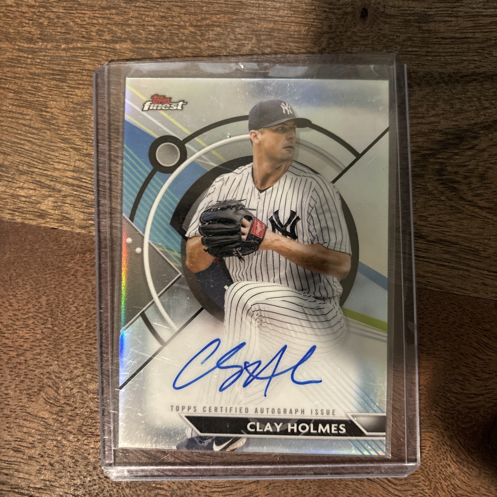 2023 Topps Finest - Finest Autographs #FA-CH Clay Holmes (AU, RC)