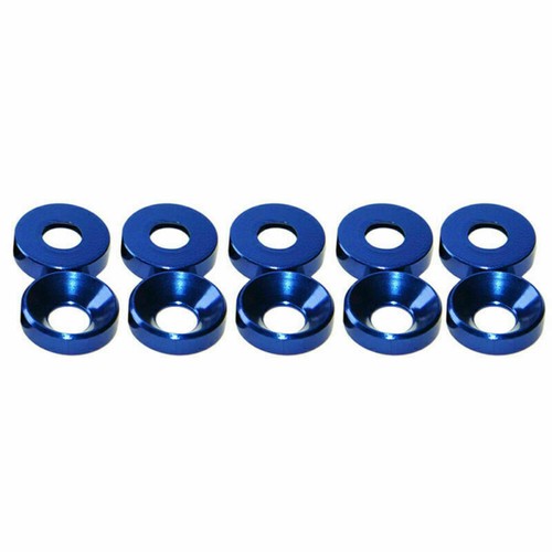 Anodized Countersunk Aluminum Head Bolt Washers Gasket For M2 M3 M4 M5 M6 10-100 - Picture 9 of 18