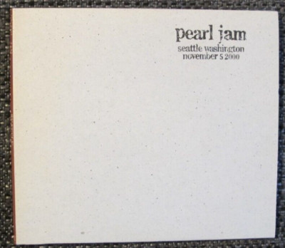 Pearl Jam - Seattle 05.11.2000 - Live (2CDs)