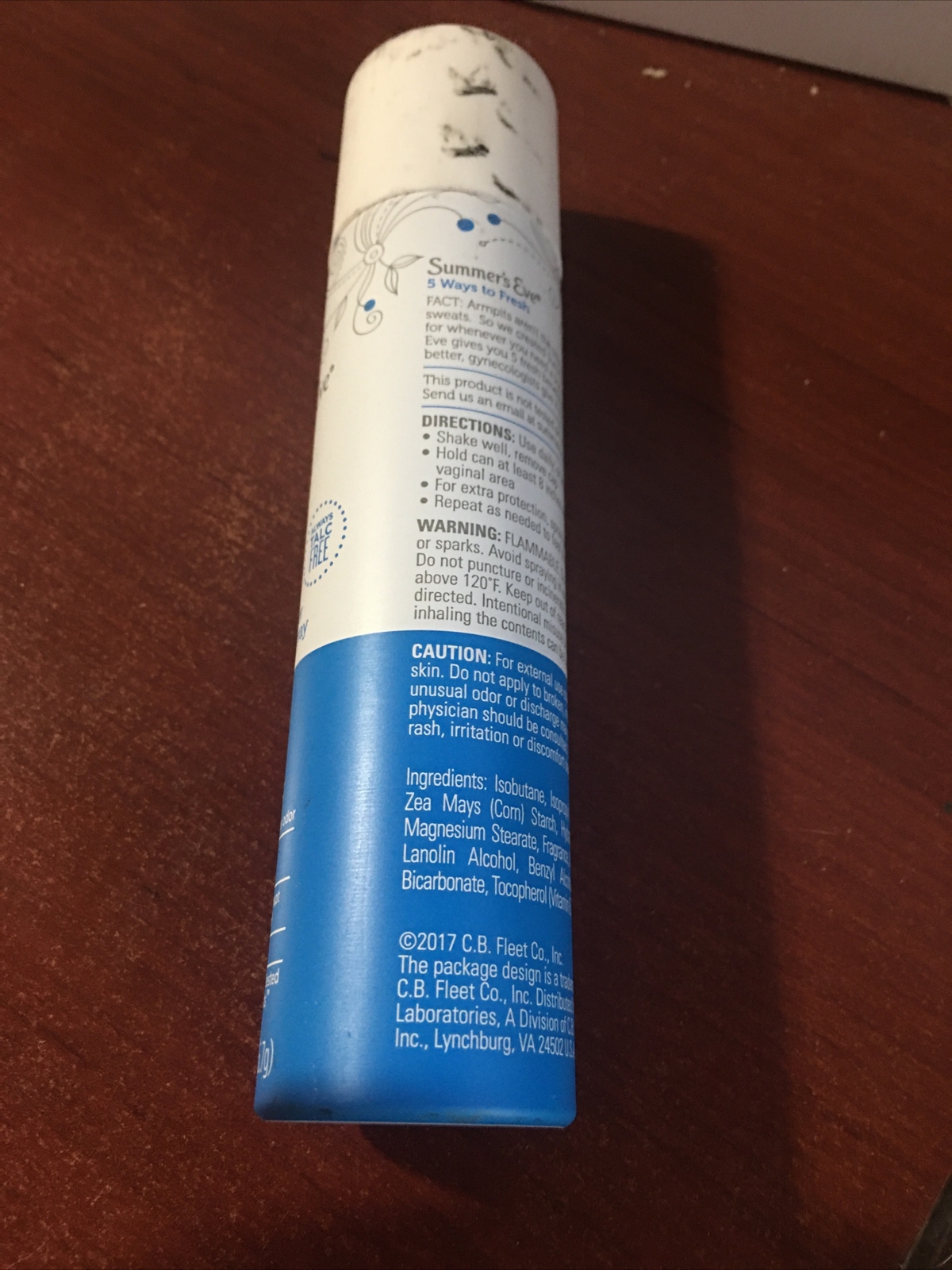 Summer's Eve Baby Powder Deodorant Spray 2 Oz. Aerosol Can eBay