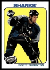 2001 Upper Deck Vintage #213 Scott Thornton - San Jose Sharks