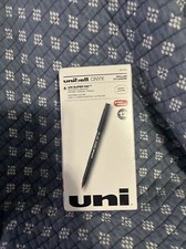 uni-ball Onyx Roller Ball Stick Dye-Based Pen Red Ink Micro Dozen 60042