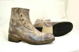 SCARPE UOMO ARTIGIANALI SCARPONCINO VERA PELLE VINTAGE HANDMADE ITALIAN  SHOES | eBay
